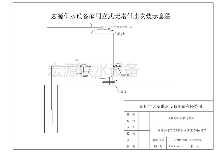 無(wú)塔供水器怎么安裝？